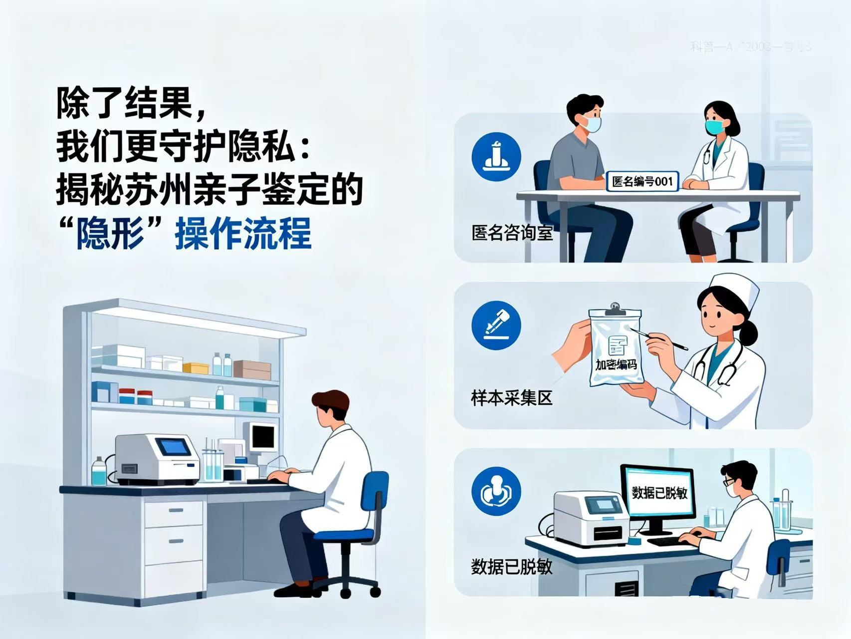 除了结果,我们更守护隐私:揭秘苏州亲子鉴定的“隐形”操作流程