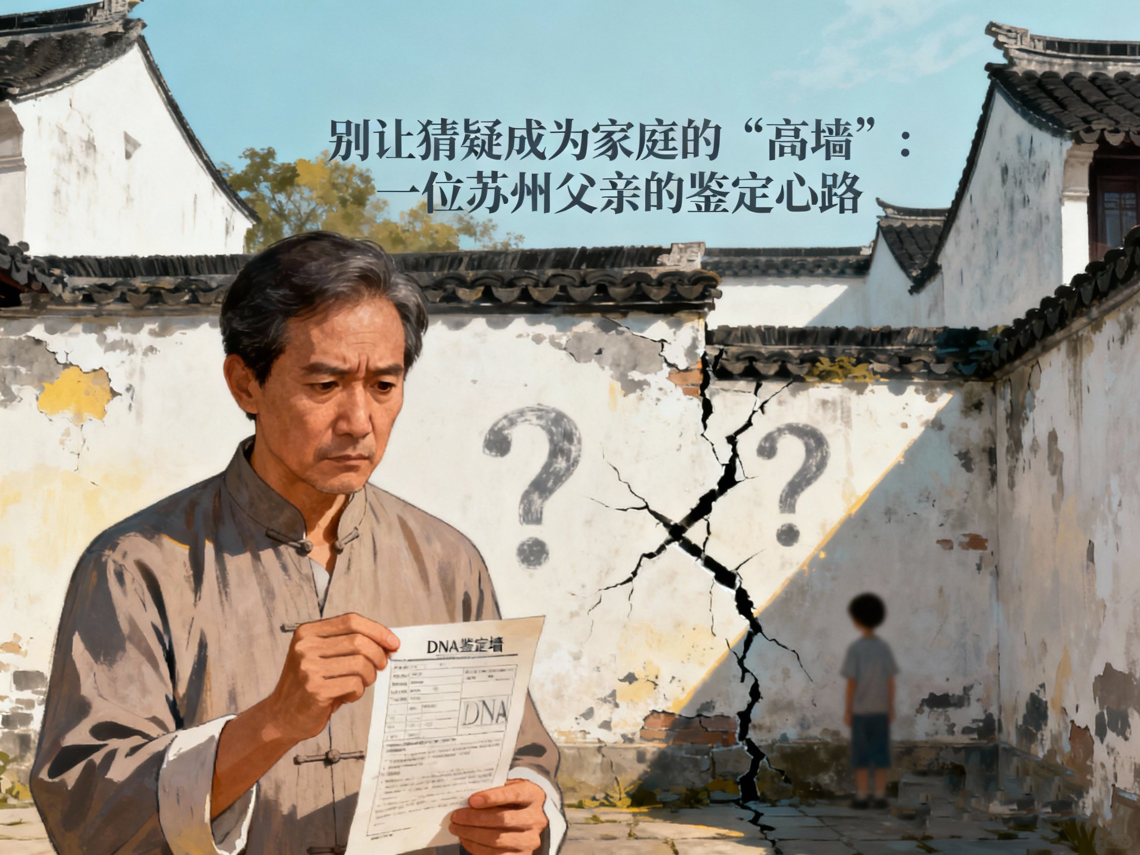别让猜疑成为家庭的“高墙”:一位苏州父亲的鉴定心路