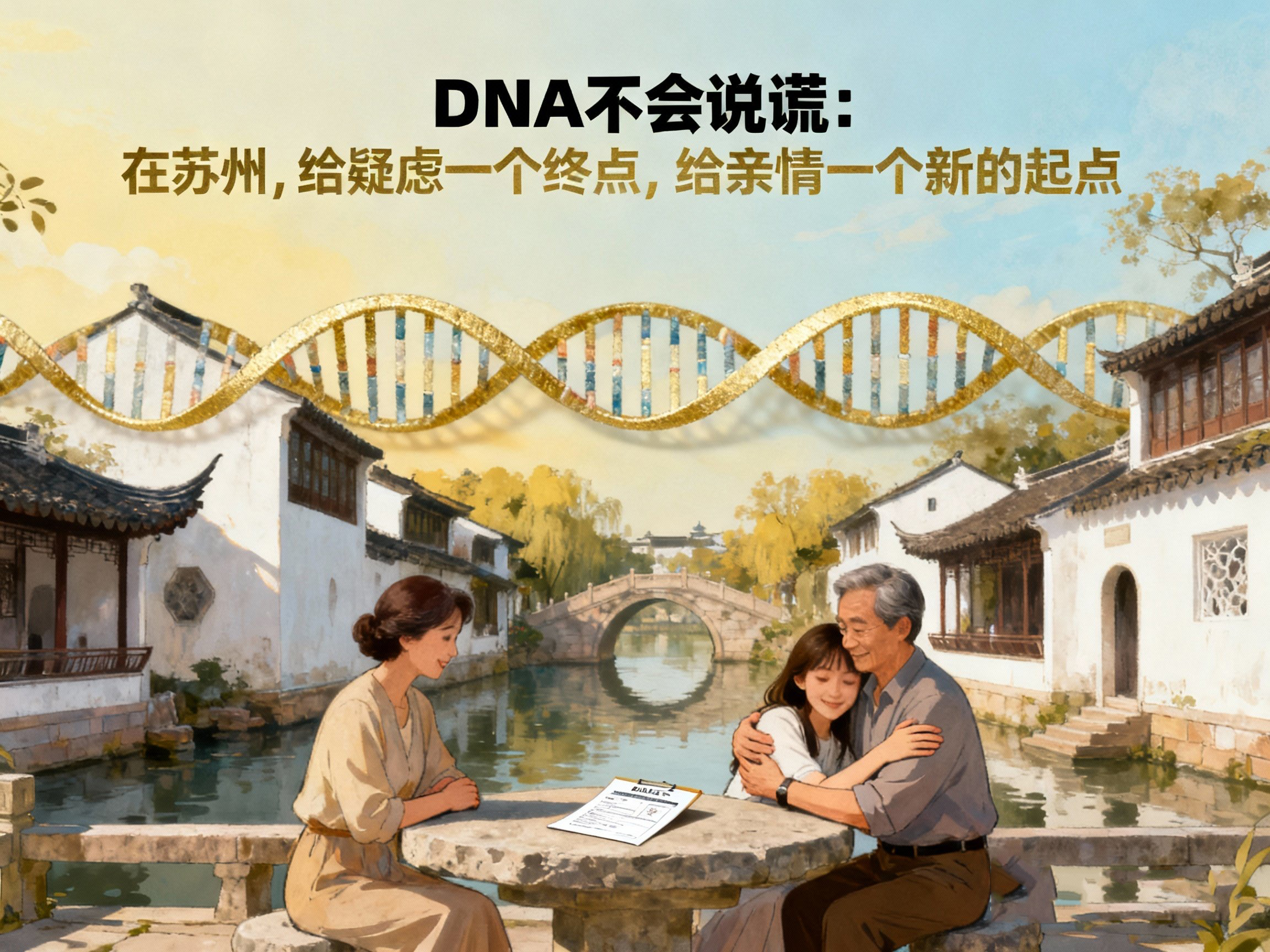 DNA不会说谎:在苏州,给疑虑一个终点,给亲情一个新的起点