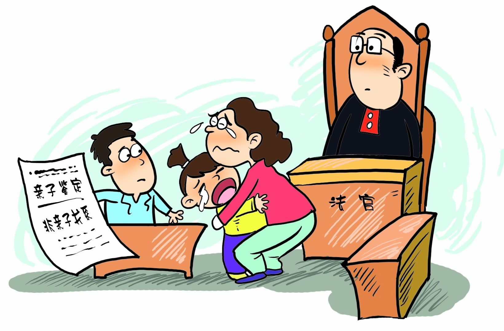 离婚官司中如何采信?详解苏州亲子鉴定证据效力